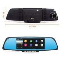 Junsun 6.86″ автомобильный Wi-Fi видеорегистратор-камера ночного видения зеркало заднего вида Full HD 1080 P