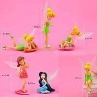 Маленькие куклы-игрушки феи Disney Fairies в наборе 6 шт.