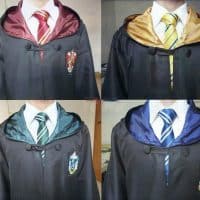 Мантия-халат + галстук Гриффиндор для взрослых и детей из фильма Гарри Поттер