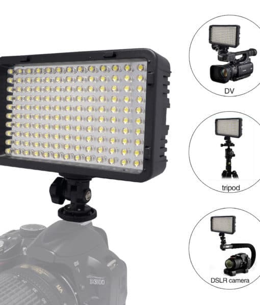 Mcoplus LED-130 накамерный свет с двумя фильтрами в комплекте