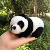 Мягкая маленькая плюшевая игрушка Панда 16 см