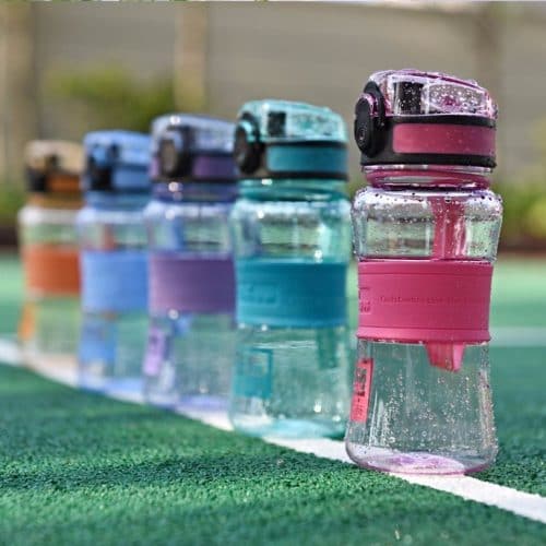 Пластиковая спортивная герметичная бутылка для воды для фитнеса 350/450/600/1000 мл