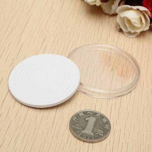 Пластиковые круглые капсулы для хранения монет 46 мм (в наборе 20 шт.)