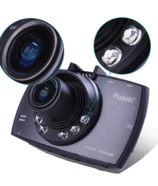 Podofo автомобильный видеорегистратор-камера ночного видения g30 Full HD 1080 P