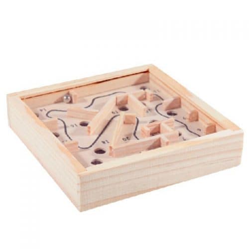 Развивающая деревянная игра-головоломка Лабиринт с шариком