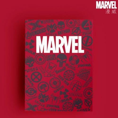 Тетради-блокноты B5 в стиле Marvel, 40 листов