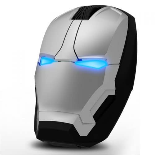 Беспроводная компьютерная мышь в виде Железного Человека (Iron man)