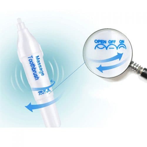 Дешевая электрическая аккумуляторная массажная зубная щетка с 3 сменными насадками