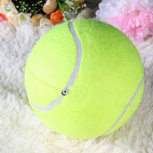 Огромный теннисный мяч игрушка для собак