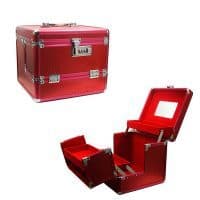 Профессиональный кейс-чемодан для хранения и переноски косметики и инструментов визажиста