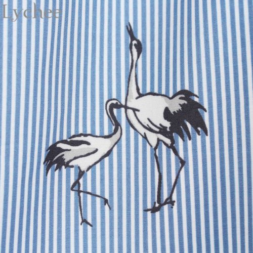 Трапециевидная голубая юбка на пуговицах до середины икры с изображением птиц (реплика Зара/Zara)