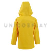 Желтый плащ-куртка Джорджи для взрослых и детей из фильма Оно на Хэллоуин
