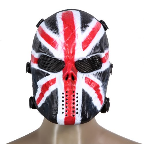 Защитная маска череп на лицо для страйкбола, Хэллоуина
