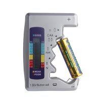Цифровой тестер заряда батареек и аккумуляторов C/D/N/9 В/AA/AAA/1.5 В