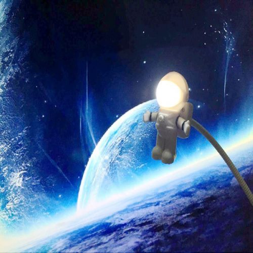 USB LED светодиодный ночник Космонавт