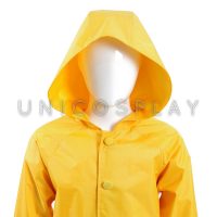 Желтый плащ-куртка Джорджи для взрослых и детей из фильма Оно на Хэллоуин