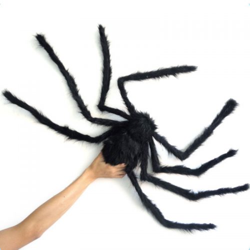 Большой плюшевый паук 75 см на Хэллоуин