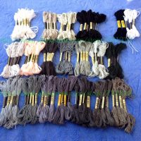Набор ниток мулине для вышивания (50 шт. разных цветов)