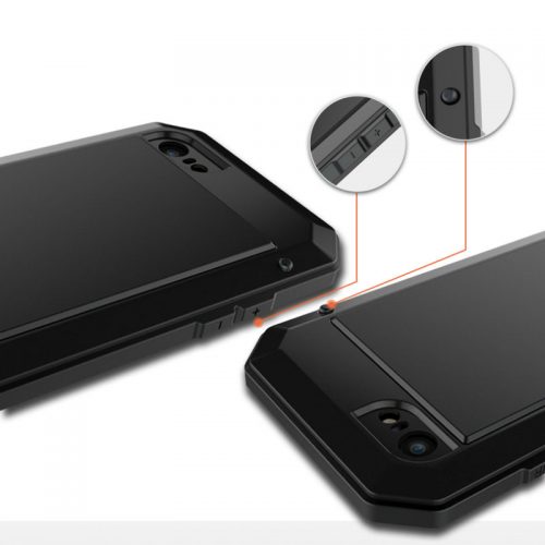 Металлический противоударный чехол для iPhone (айфон) и Samsung