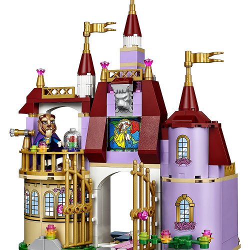 Конструктор для детей Заколдованный замок Белль (Красавица и Чудовище)