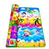 Детский мягкий развивающий непромокаемый коврик для игр на полу для малышей