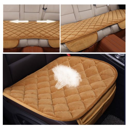 Плюшевые мягкие дышащие подушки на сиденья автомобиля