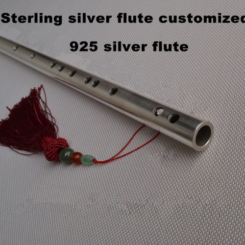 Серебряная флейта из стерлингового серебра