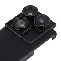 Чехол с тремя сменными линзами для камеры для iPhone 6s, 6s Plus