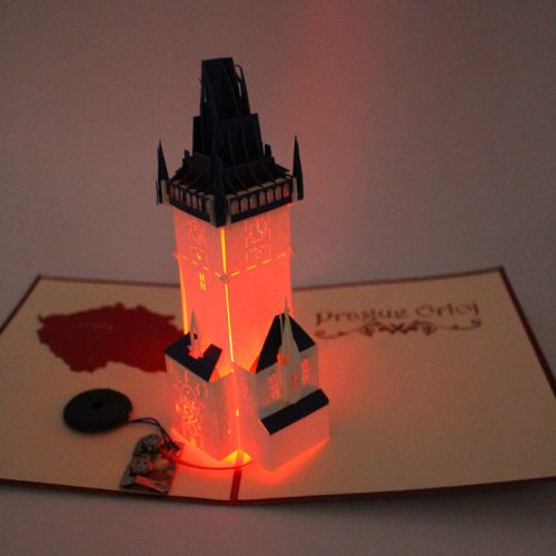 3D открытка со светодиодной подсветкой