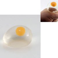 Игрушка антистресс в виде яйца (белок с желтком)