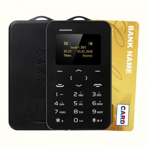Мобильный мини телефон кардфон Aeku Card Phone C6