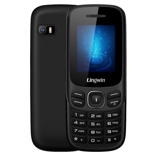 Lingwin N1 восстановленный мобильный телефон 1.77″ с фонариком, двумя SIM-картами и камерой