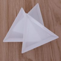 Пластиковые треугольные лотки для страз 10 шт.