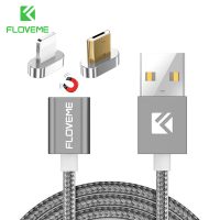 Floveme Магнитный кабель для смартфонов и iPhone (microUSB+Lightning)