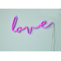 LED неоновая надпись свет на стену для декора LOVE