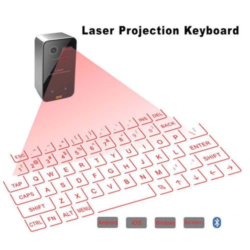 Виртуальная лазерная bluetooth проекция клавиатуры