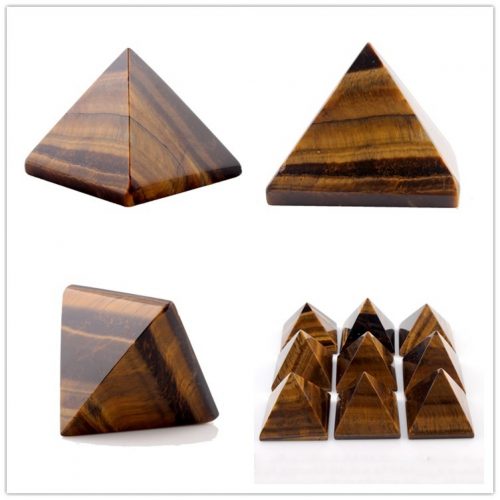 Пирамиды из натуральных камней и минералов