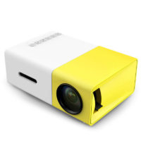 AAO YG300 Цифровой портативный светодиодный проектор для домашнего кинотеатра 400-600LM 1080 P видео 320×240 пикселей