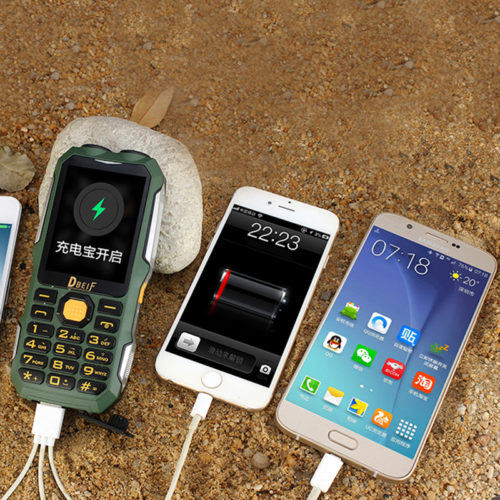 Dbeif D2016 противоударный мобильный телефон MP3/MP4, FM, фонарик