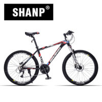 SHANP Горный велосипед с гидравлическими и механическими тормозами (колеса 26″, 27 скоростей)