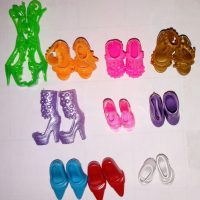 Обувь туфли для куклы Барби 10 пар