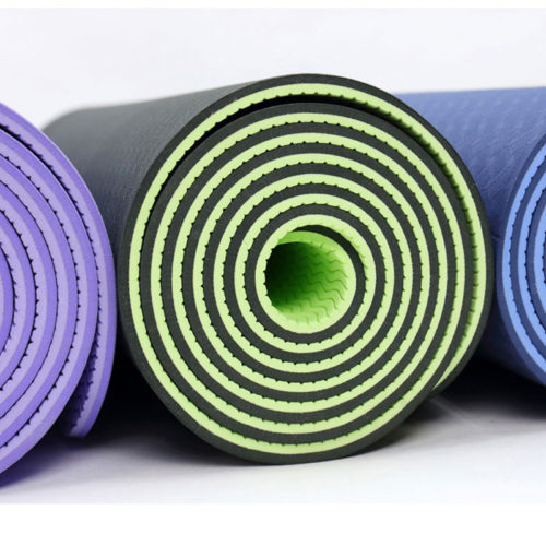 Спортивный гимнастический нескользящий коврик 6 мм для фитнеса, йоги