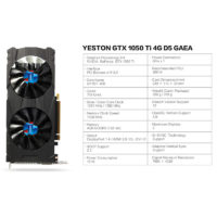 Видеокарта Yeston GeForce GTX 1050Ti 4GB GDDR5 128 bit