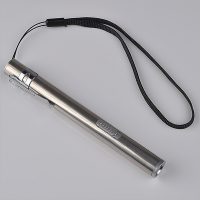 Карманный светодиодный LED фонарик ручной водонепроницаемый с зарядкой от USB с металлическим зажимом