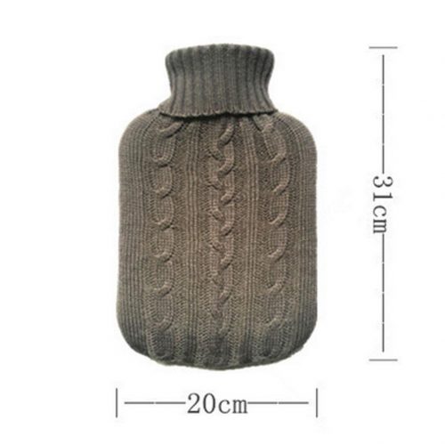 Грелка 2000 мл с вязаным чехлом-свитером