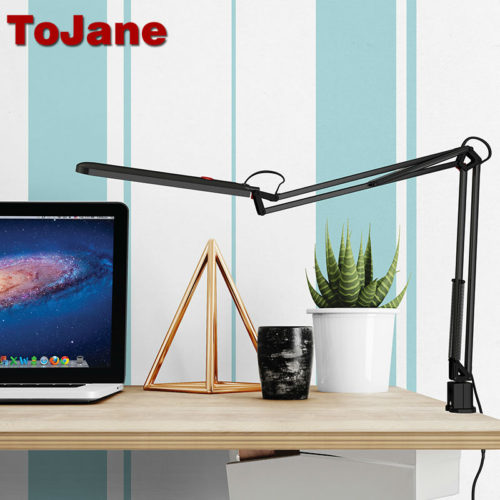 ToJane TG988 Настольная светодиодная гибкая лампа с тремя уровнями яркости и регулируемой температурой 3000- 6000 К