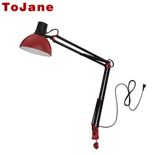 ToJane Настольная светодиодная гибкая лампа светильник с абажуром E27