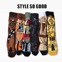 Мужские хлопковые носки Звездные войны (Star Wars)