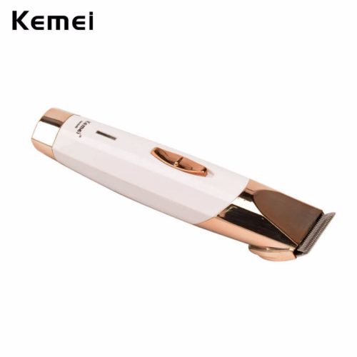 Kemei Аккумуляторный триммер машинка для стрижки бороды, волос