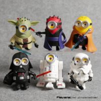 Миньоны фигурки игрушки Звездные войны (Star Wars) 10 см 6 шт.